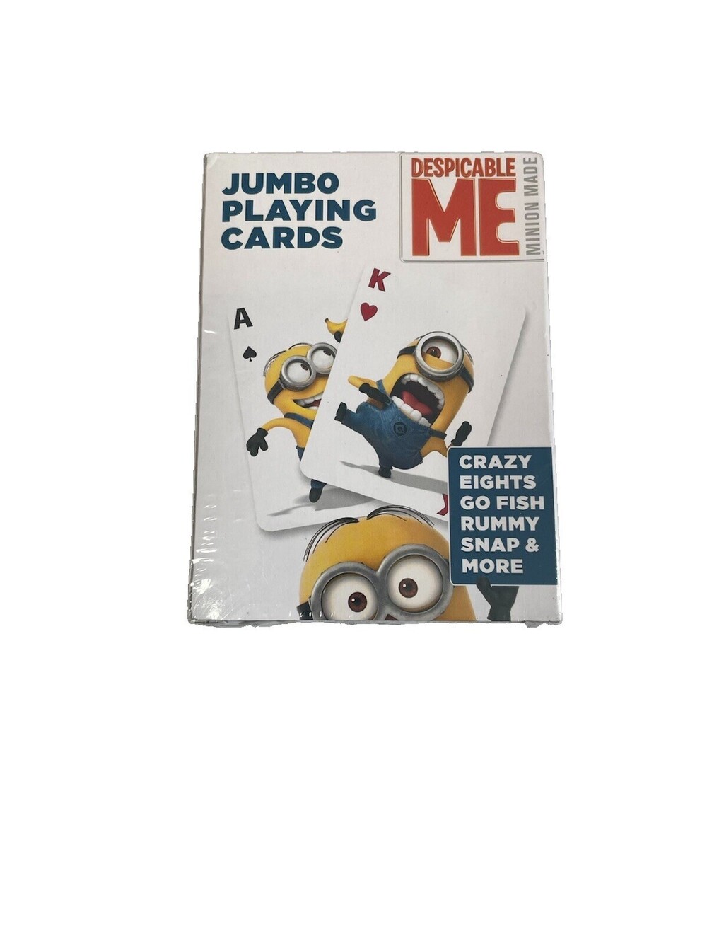 Despicable Me Minions Jumbo Playing Cards w/ Instructions New